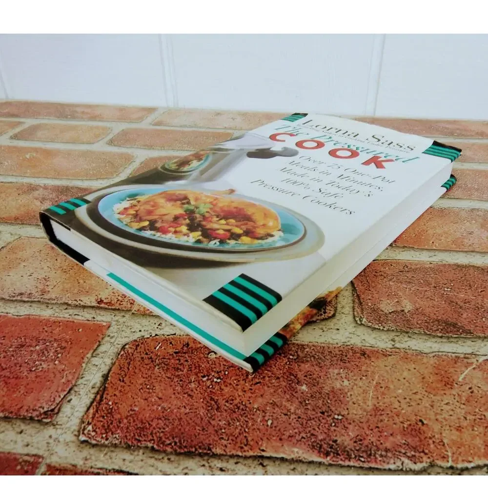 THE PRESSURED COOK - Lorna Sass - Pressure Cooker Recipes - HC Cookbook Vtg 1999
